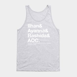 AOC Shirt, The SQUAD, Progressive Democrats, Feminist Shirt #thesquad Tank Top